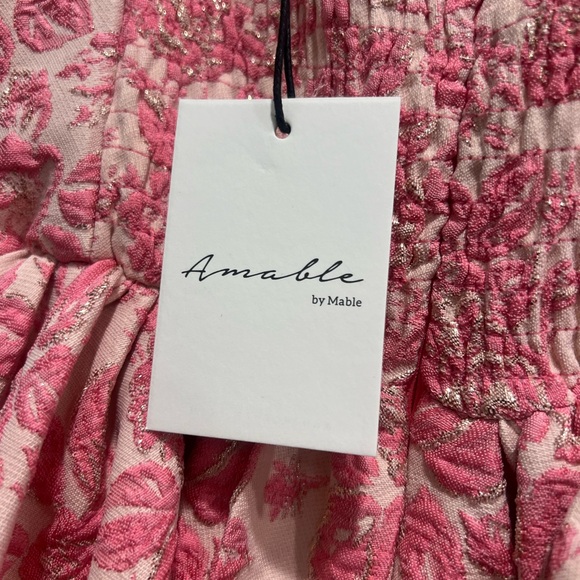 Pink mini corset dress ANNABELLE size medium NWT - Picture 4 of 4